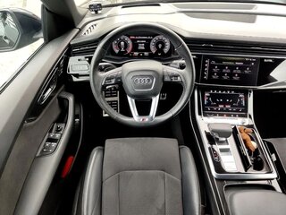 2019 Audi Q8 55 TFSI I (4M), серый, 6855000 рублей, вид 3