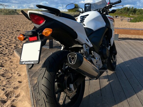 2013 Honda CB 400F, белый, 470000 рублей - вид 9