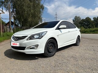 2016 Hyundai Solaris I Рестайлинг, белый, 1150000 рублей, вид 1