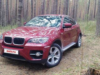 2008 BMW X6 35i 6-speed I (E71), красный, 1780000 рублей, вид 2