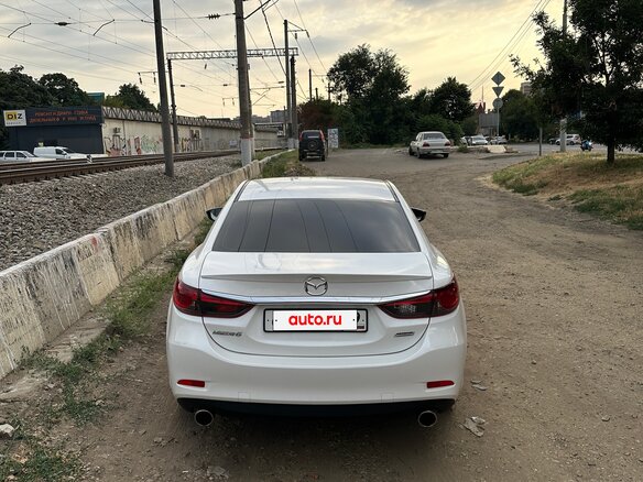 2015 Mazda 6 III (GJ) Рестайлинг, белый, 1750000 рублей - вид 7
