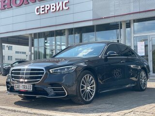 2022 Mercedes-Benz S-Класс 400 d 4MATIC VII (W223), чёрный, 9200000 рублей, вид 2