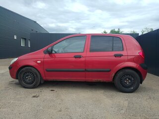 2008 Hyundai Getz I Рестайлинг, красный, 315000 рублей, вид 2