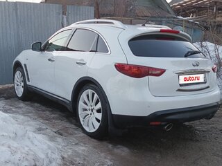 2012 Infiniti FX37 II (S51) Рестайлинг, белый, 1850000 рублей, вид 4