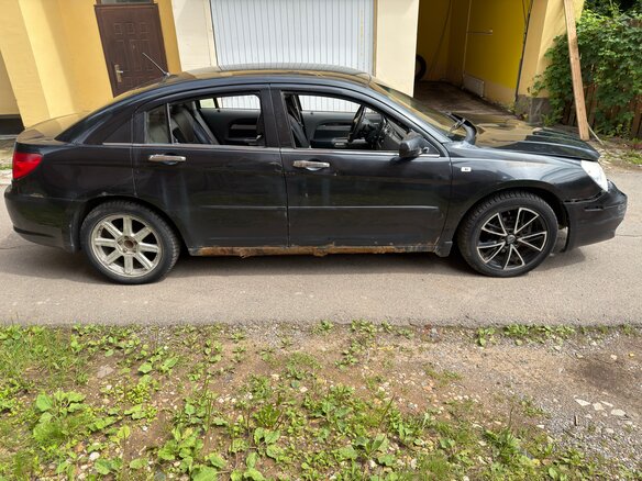 2008 Chrysler Sebring III, чёрный, 350000 рублей - вид 3