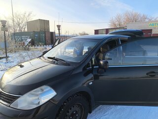2008 Nissan Tiida I, чёрный, 650000 рублей, вид 4