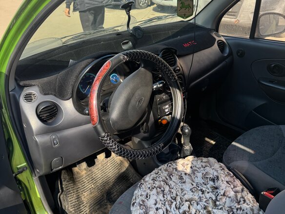 2007 Daewoo Matiz I Рестайлинг, золотистый, 100000 рублей - вид 4