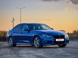2018 BMW 3 серии 320i xDrive VI (F3x) Рестайлинг, синий, 2850000 рублей, вид 3