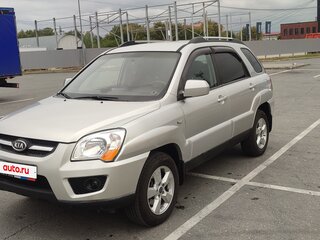 2009 Kia Sportage II Рестайлинг, серебристый, 850000 рублей, вид 2