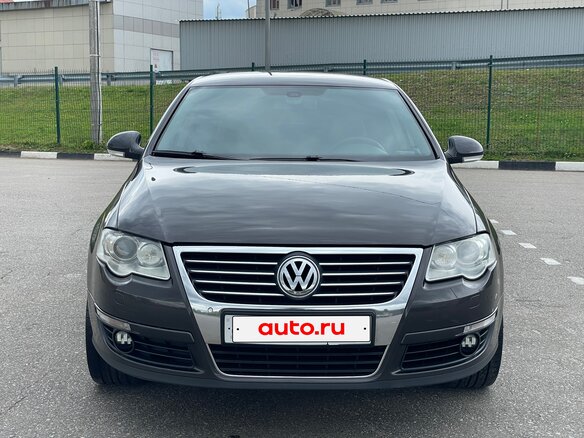 2008 Volkswagen Passat B6, чёрный, 1050000 рублей - вид 1