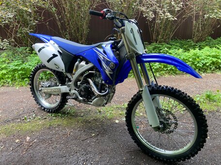2007 Yamaha YZ250F, синий, 400000 рублей, вид 4