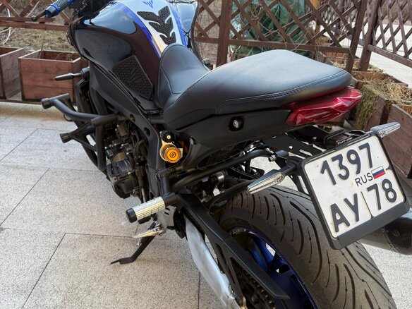 2021 Yamaha MT-09 (FZ-09), синий, 1200000 рублей - вид 11