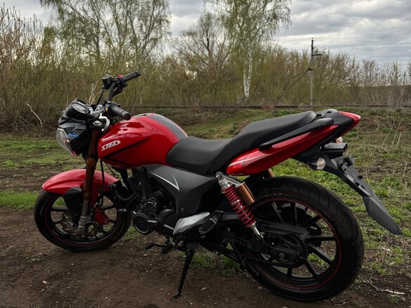 2013 Stels Flame 200, красный, 115000 рублей - вид 7