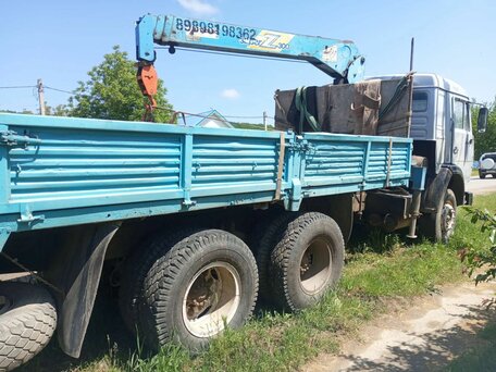 2001 КамАЗ 65115, серебристый, 1450000 рублей, вид 1