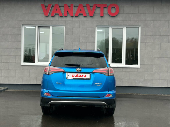 2016 Toyota RAV4 IV (XA40) Рестайлинг, синий, 2350000 рублей - вид 6
