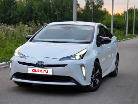 2019 Toyota Prius PHV ZVW52 Prime IV (XW50), белый, 1880000 рублей, вид 1