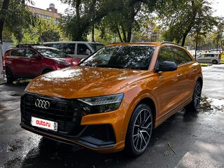2019 Audi Q8 50 TDI I (4M), оранжевый, 5500000 рублей, вид 1
