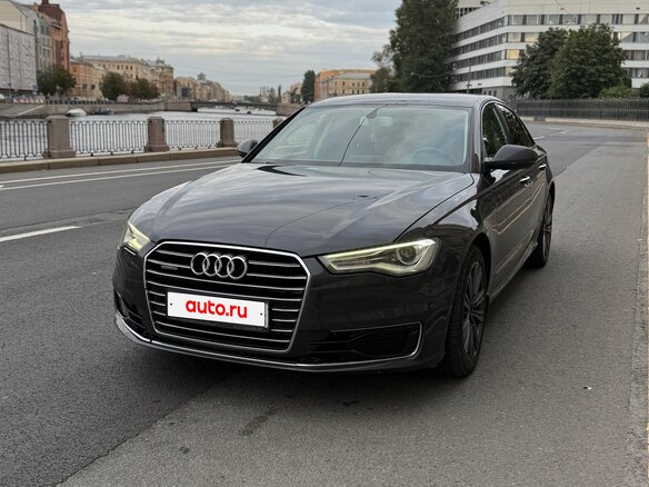 2015 Audi A6 IV (C7) Рестайлинг, серый, 1490000 рублей