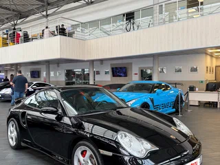 2003 Porsche 911 Turbo V (996) Рестайлинг, чёрный, 7300000 рублей, вид 1