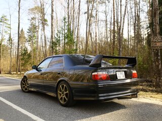 1999 Toyota Chaser VI (X100) Рестайлинг, чёрный, 1550000 рублей, вид 5