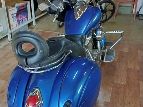 2007 Honda VTX 1300, синий, 615000 рублей, вид 4