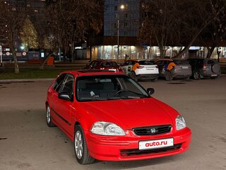 1996 Honda Civic VI, красный, 359000 рублей, вид 3