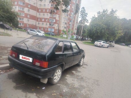2004 Lada (ВАЗ) 2114, чёрный, 120000 рублей, вид 2