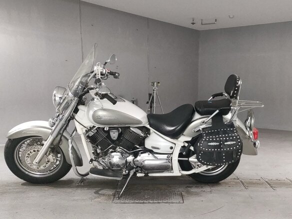 2008 Yamaha XVS1100, серебристый, 415000 рублей - вид 1