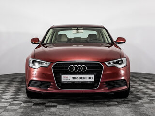 2013 Audi A6 IV (C7), красный, 1198757 рублей, вид 2