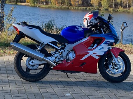 2000 Honda CBR 600F, синий, 415000 рублей, вид 1