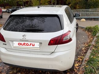 2014 Peugeot 308 II, белый, 1300000 рублей, вид 4