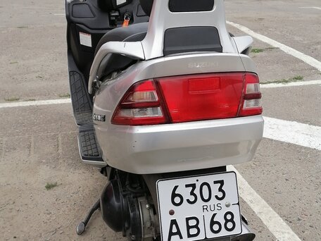 2002 Suzuki Burgman (SkyWave) 400, серебристый, 220000 рублей, вид 4
