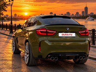 2017 BMW X6 35i II (F16), зелёный, 5900000 рублей, вид 4