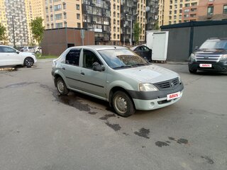2007 Renault Logan I, серый, 185000 рублей, вид 4