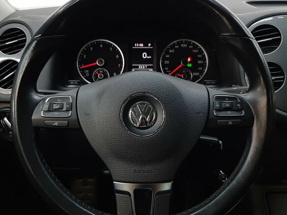 2015 Volkswagen Tiguan I Рестайлинг, серебристый - вид 14