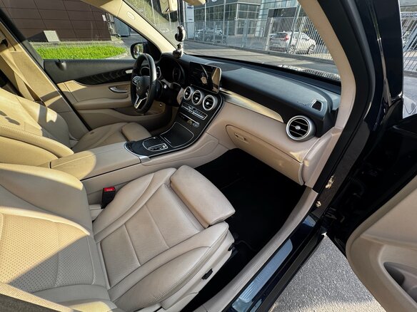 2020 Mercedes-Benz GLC 200 I (X253) Рестайлинг, синий, 3650000 рублей - вид 8