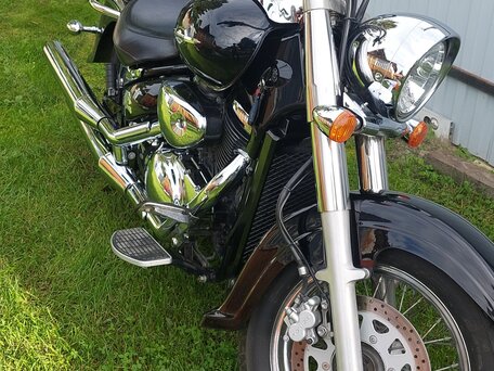 2008 Suzuki Intruder VL 400 Classic, чёрный, 460000 рублей, вид 2