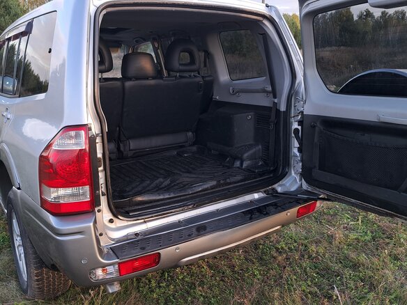 2003 Mitsubishi Pajero III Рестайлинг, серый, 1050000 рублей - вид 14
