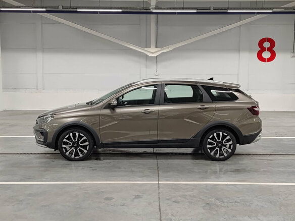 2024 Lada (ВАЗ) Vesta SW Cross I Рестайлинг (NG), коричневый, 1515000 рублей - вид 7