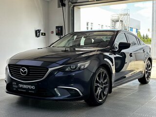 2015 Mazda 6 III (GJ), синий, 1320000 рублей, вид 1