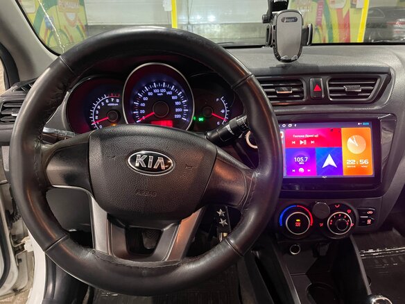 2014 Kia Rio III, белый, 739000 рублей - вид 5
