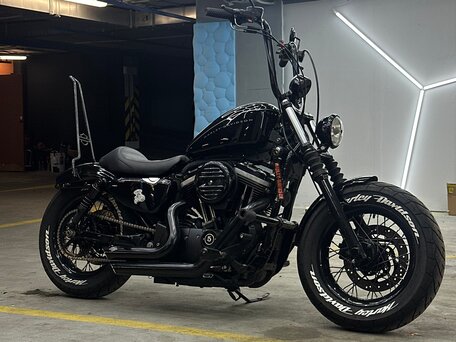2009 Harley-Davidson Sportster 1200, чёрный, 1000000 рублей, вид 5
