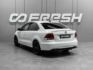 2017 Volkswagen Polo V Рестайлинг, белый, 1279000 рублей, вид 2