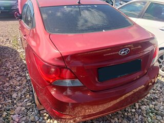 2014 Hyundai Solaris I, красный, 493000 рублей, вид 5