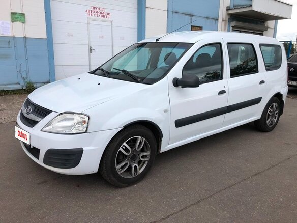 2013 Lada (ВАЗ) Largus I, белый, 370000 рублей - вид 1