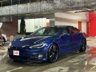 2017 Tesla Model S P100D I Рестайлинг, синий, 3450000 рублей, вид 1