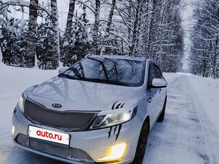 2012 Kia Rio III, серебристый, 770000 рублей, вид 1