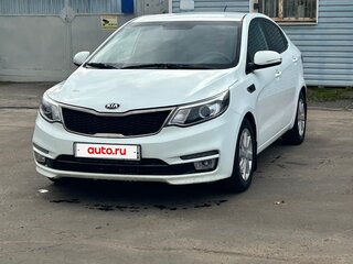 2015 Kia Rio III Рестайлинг, белый, 1000000 рублей, вид 1