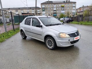 2013 Renault Logan I Рестайлинг, серый, 320000 рублей, вид 2