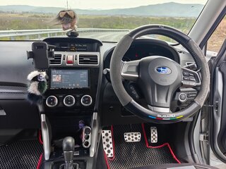 2015 Subaru Forester IV Рестайлинг, серебристый, 1500000 рублей, вид 4